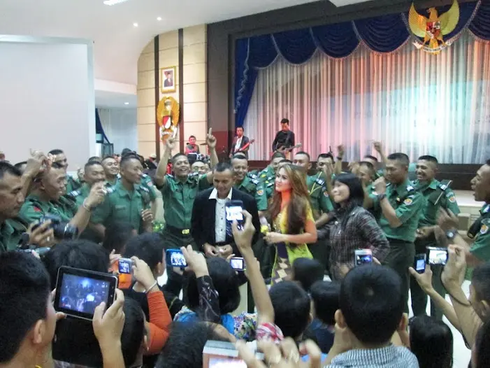 Suasana Malam Pengantar Tugas Pasis Diktukpa di Secapa AD