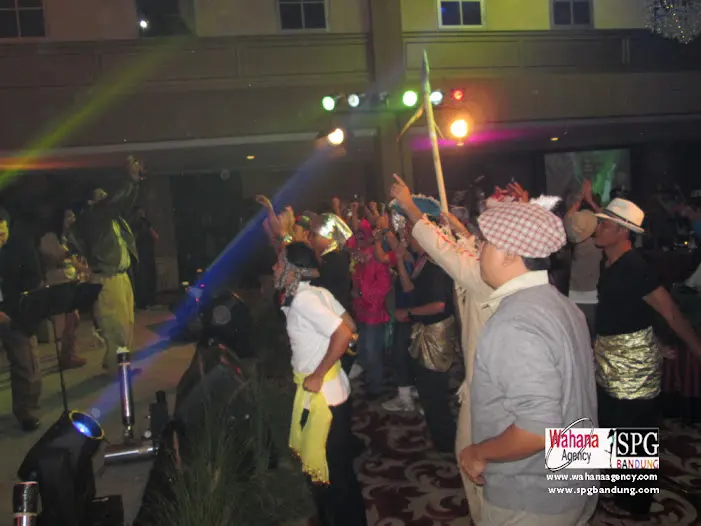 Penataan area acara ELI National Gathering di GH Universal Hotel