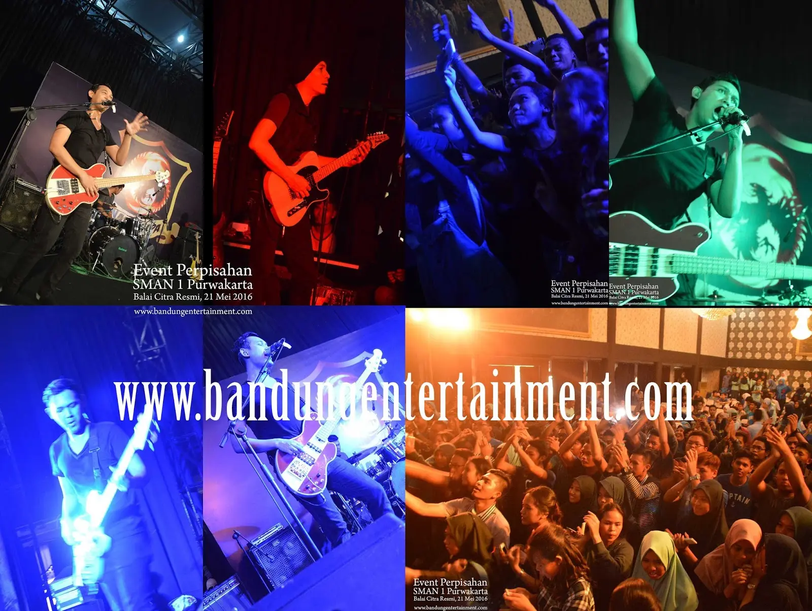 Suasana pembukaan Event Perpisahan SMAN 1 Purwakarta di Balai Citra Resmi