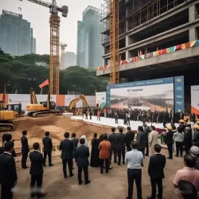 EO ground breaking Bandung